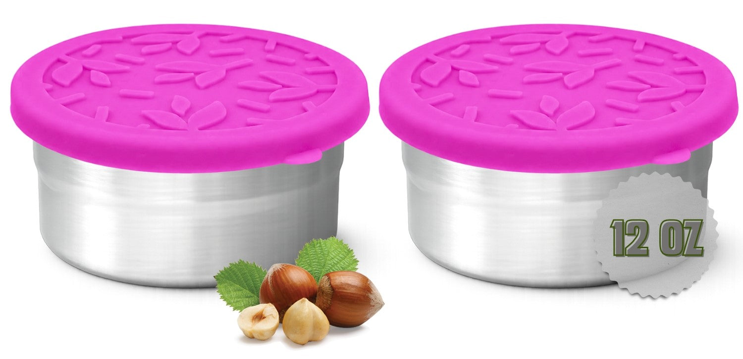 Tavva® Solo Large 12 oz Deluxe Stainless Steel Container [Set of 2]