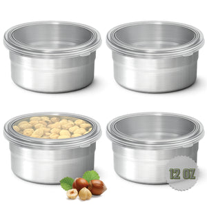 Tavva® Solo Large 12 oz Deluxe Stainless Steel Container [Set of 4]