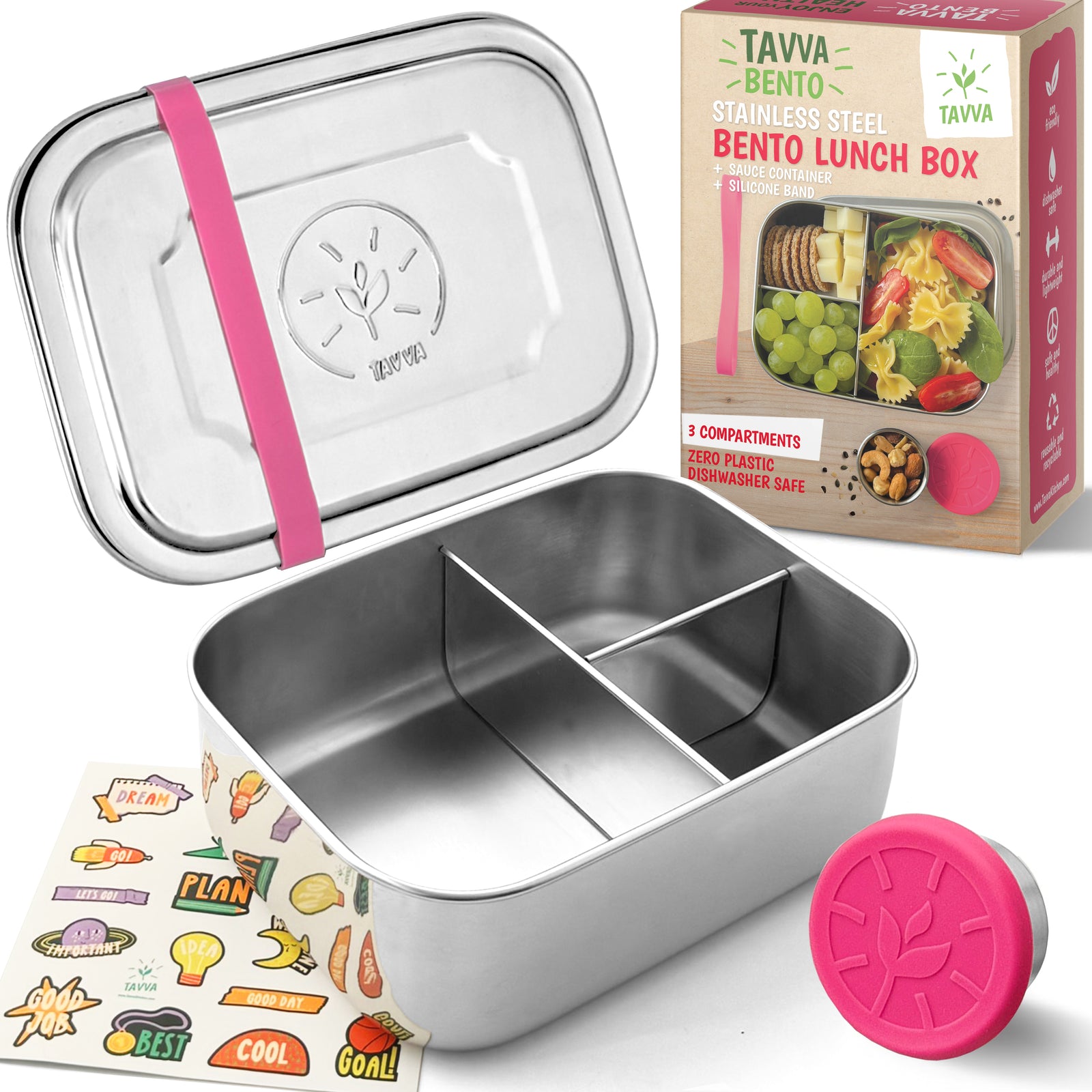 Tavva® Bento Deluxe Stainless Steel Container