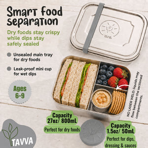 Tavva® Bento Deluxe Stainless Steel Container