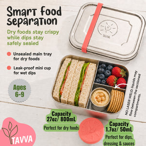 Tavva® Bento Deluxe Stainless Steel Container