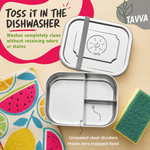 Tavva® Bento Deluxe Stainless Steel Container