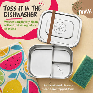 Tavva® Bento Deluxe Stainless Steel Container