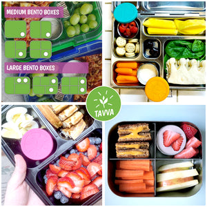 Tavva® Dips 1.5 oz Stainless Steel Containers [Set of 4]