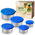 Tavva® Tasty Stainless Steel Containers Set of 5 [Blue]